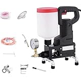 UIBAO Liquid High-Pressure Floor Grouting Machine Grouting Pump Epoxy/Polyurethane Foam Injection Pump 1100w for Concrete Repair Waterproofing Crack Repair,110V