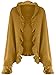 Knit Poncho Shawl With Ruffled Edge