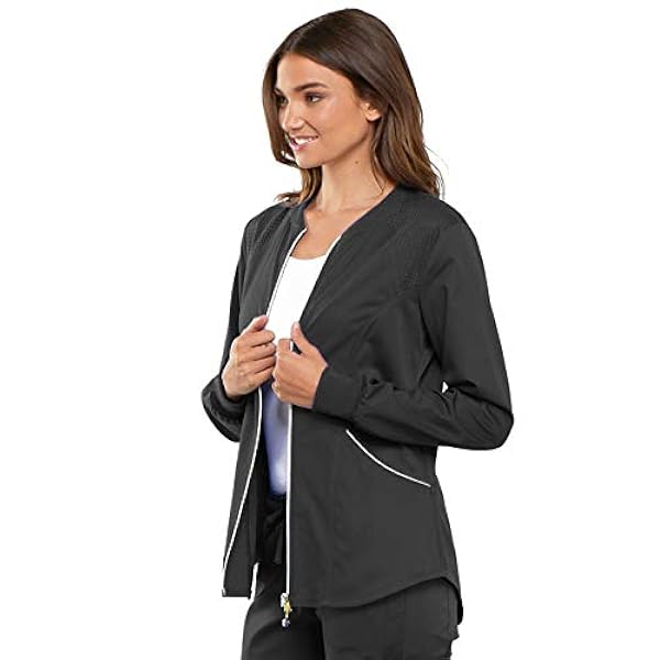 Cherokee Luxe Sport CK300 - Chaqueta para mujer con cremallera frontal
