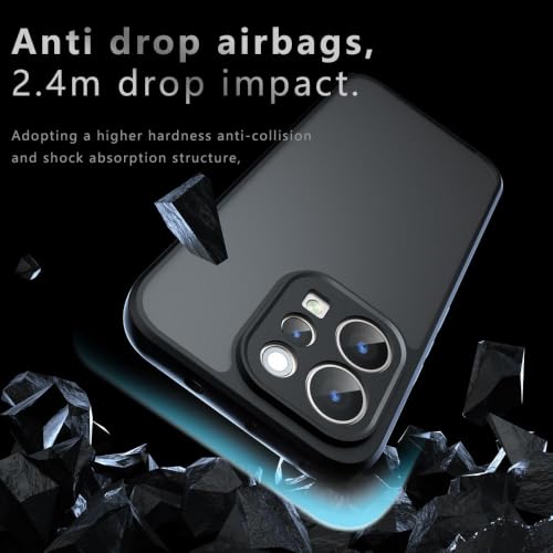Image of Matte PC+TPU Phone Case for Realme P4 Power 5G, Black