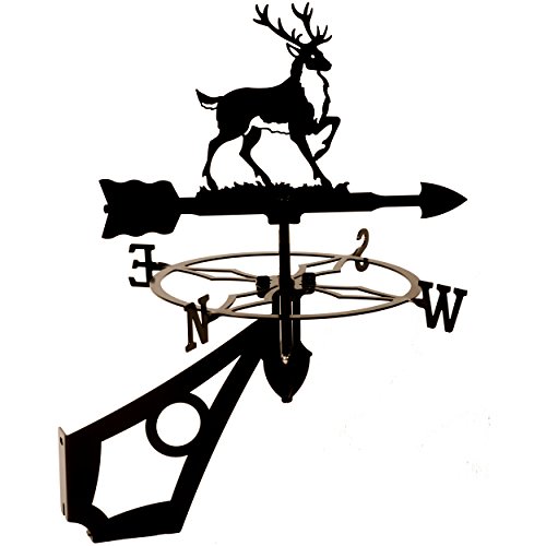 Dragon Laser Ltd., Stag Decorative Weathervane, Deer, Buck, WITH ANTI-RUST COATING**
