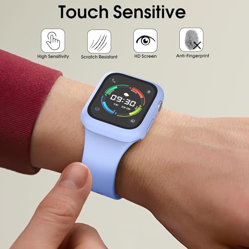 Kounlsyam 16+16 Pack Band and Case Compatible with Apple Watch Band 46mm 45mm 44mm 42mm 41mm 40mm for Women Men, Watch Band Organizer, Screen Protector Case for iWatch Series 11 10 9 8 7 6 5 4 SE by Kounlsyam - Used condition - Image 5