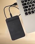 ezekers Portable 500GB External Hard Drive HDD — USB 3.0 & USB C for PC, Mac, PlayStation, Phone (Andriod and Iphone 15) & Xbox - Ultra Fast