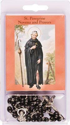 Rosarybeads4u Rosary Rosaries Beads & Novena Booklet Black St Saint Peregrine Rosarybeads4u Rosary Rosaries Beads & Novena Booklet Black St Saint Peregrine
