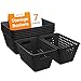 Lifewit 7er Set Kunststoff Aufbewahrungskorb, Stapelbare Aufbewahrungsbehälter zum Organisieren, Multi Size Offene Behälter für Regale/Küche/Badezimmer/Büro, 21L, 5 Large und 2 Small Size, Schwarz Offen und günstig Kaufen-Lifewit 7er Set Kunststoff Aufbewahrungskorb, Stapelbare Aufbewahrungsbehälter zum Organisieren, Multi Size Offene Behälter für Regale/Küche/Badezimmer/Büro, 21L, 5 Large und 2 Small Size, Schwarz