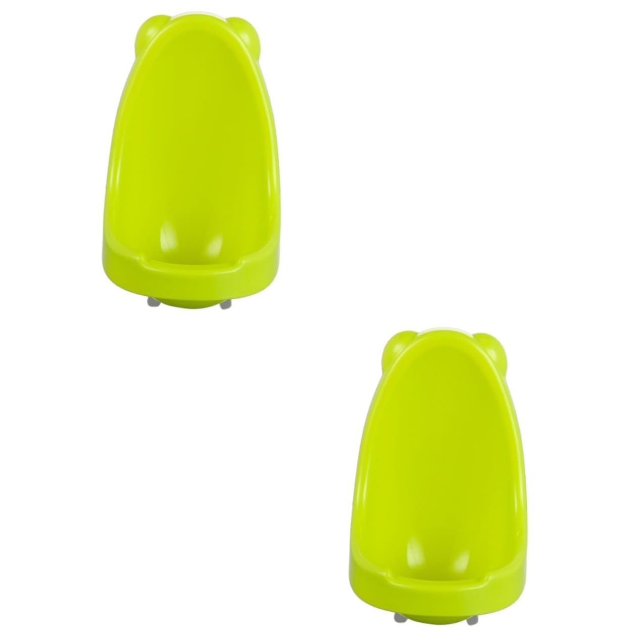 VICASKY 2pezzi Orinatoio Appendere Per Design Vasino Allenamento Per Maschi Colore Giallo Facile Usare e Resistente