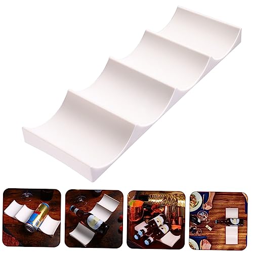 Soporte para botellas de vino PRETYZOOM 4 piezas miniatura 3
