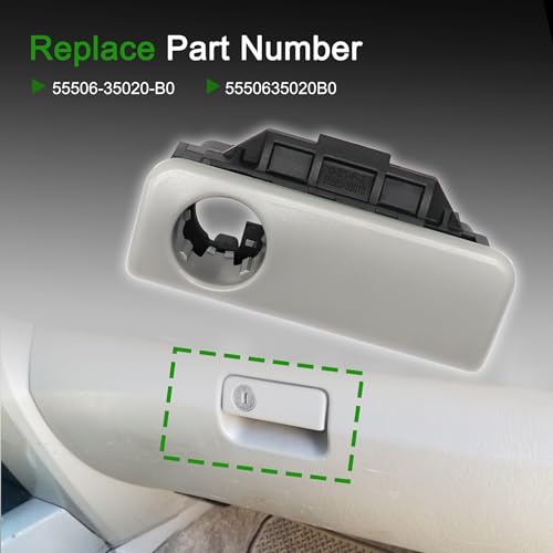 Cerradura De Guantera Para Vehículo Portable miniatura 2