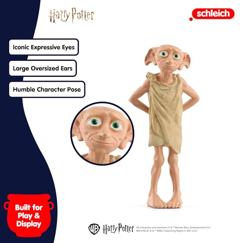 Schleich 13985 Dobby, Da 6 Anni, Harry Potter - Figura, 3 X 4 X 8 Cm - 6