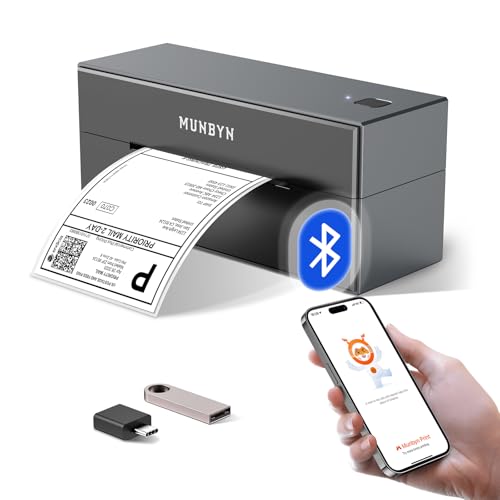 MUNBYN 129B Shipping Label Printer