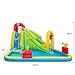 HONEY JOY Inflatable Water Slide, 7-in-1 Blow up Waterslide Water Park for Kids Backyard, Splash Pool, Climbing Wall, Indoor Outdoor Water Slides Inflatables for Kids and Adults(Without Blower)