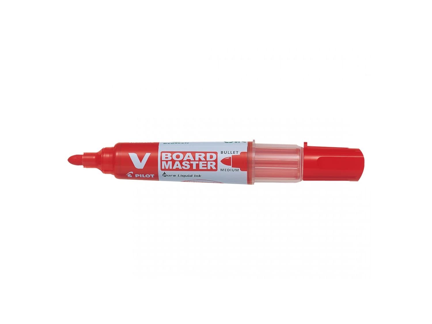Rotulador Pilot Vboard master color rojo para pizarra blanca (10 unidades)