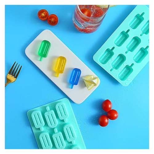 Molde de silicona para palitos de hielo reutilizable miniatura 3