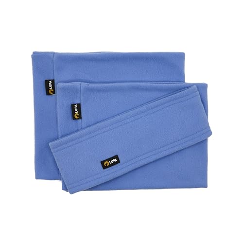 Image of Lupa Kids Handmade Double-Layer Fleece Neck Warmer - Kids Neck Warmer for Boys & Girls - Fleece Neck Gaiter for Winter