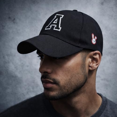 Image of BE SAVAGE Alphabet Printed Cap for Men and Women Stylish Adjustable Baseball Cap Casual Summer Wear