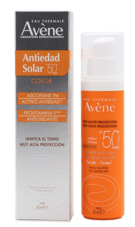 SOLAR antiedad con color SPF50+ 50 ml