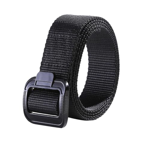Men's Nylon Tactical Belt Stylish Belt Buckle for Hunting Running Climbing