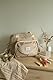 BÉABA, Wickeltasche Genève II, modular, große Kapazität, mehrere Fächer, abnehmbare Vordertasche, isolierte Mahlzeitentasche, Kinderwagenbefestigung, Tonerde