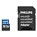 Produktbild Philips Ultra Pro microSDXC Card 64 GB + SD Adapter UHS-I U3, Lesegeschwindigkeit bis zu 100 MB/s, A1 Fast App Performance, V30, Speicherkarte für Smartphones, Tablet, PC, Card Reader, 4K UHD Video