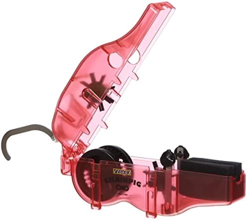 Pedro's Unisex's Pig II Chain Cleaning Machine, Red,
