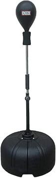 Ringside Cobra Reflex Boxing Punching Bag New Version, Freestanding Foam-Filled Punching Bag Stand with Rapid-Rebound Spring, Ideal for Boxing, MMA, Muay Thai, and More, Adjustable Height, 60"84"