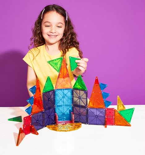 MAGNA-TILES® Combo 46-Piece Magnetic Construction Set, The Original Magnetic Building Brand by MAGNA-TILES - Image 2