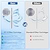 ziqniot EF-S Filter Cartridges for EF-S Element and BF5 BETTAFLO, 3.7 x 2 Inch Aquarium Filter Cartridge Replacement for Small Fish Tanks #5
