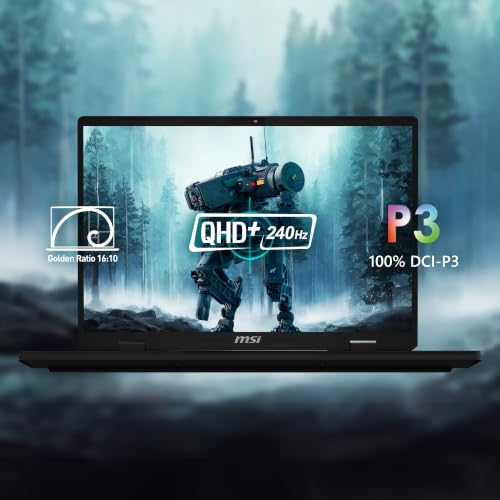 Image of MSI Crosshair 18 HX AI, Intel 2nd Series. Core Ultra 9 275HX, 46CM QHD+ 240Hz Gaming Laptop (32GB /1TB NVMe SSD /Windows 11 Home /NVIDIA GeForce RTX 5070, GDDR7 12GB /Black /3.1Kg) A2XWGXKG-096INY