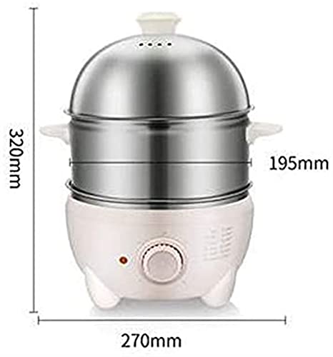 WGLL Elektrischer Eierkocher-Kessel, schneller Wilderer, Lebensmittel- und Gemüsedampfer, schnell bis zu 7, hart, mittel… – Bild 3