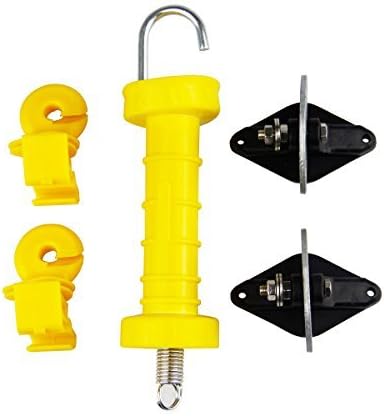Farmily Plastic Electric Fence Gate Handle and Anchor Set