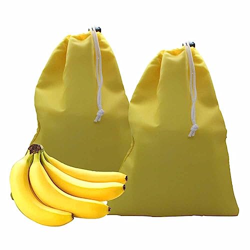 Gadgetime USA Banana Bag, Reusable Produce Bag for Fruit and