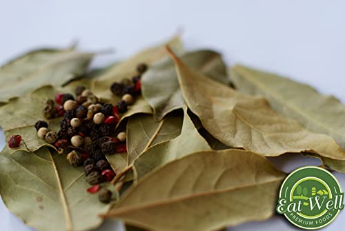 Eat Well Dried Bay Leaves Bulk Size 6 oz, Premium Turkish Whole Dried Laurel Tree Leaves, 100% Natural Bay Leaves Dried from the Bay Leaf Plant, Edible Cooks' Ingredients for Stewing and Bay Leaf Tea - Thumbnail 7