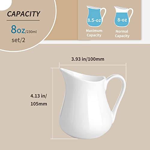Gurygo Ceramic Creamer Pitcher Set
