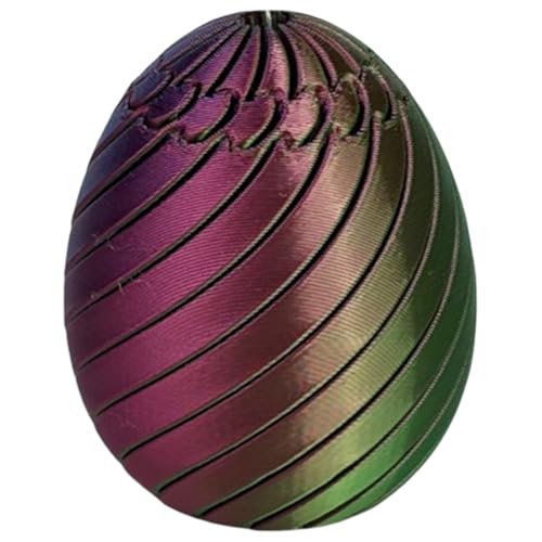 Twisty Egg Easter Basket Stuffers 3D Imprimé Slippery Egg Easter Party Favors pour garçons Enfants Adolescents de 14 Ans et Plus