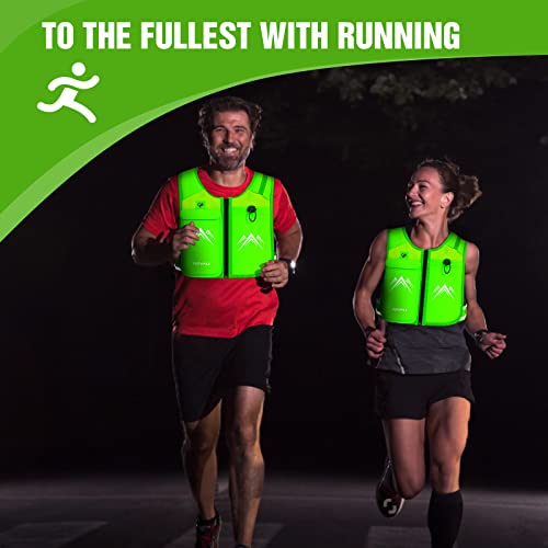 Revali RUNNINGVEST NEW-GREEN Running Vest, Usa Original Patent thumb #7