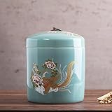 Réservoir À Riz En Céramique De 5 Kg, Seau À Riz, Récipient Pour Le Stockage Des Grai...