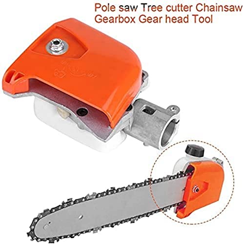 Chainsaw For Brushcutter With Pointer - Gardening Tools - Power Tools - For Pole Saw, Stump Grinder, Trimmer Attachments, Weed Eater Head, Edger Lawn Tool - Compatible For Gas Brush Cutter 26Mm 9T #TOP3