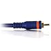 C2G Legrand Velocity S/PDIF Cable, Blue Digital Audio Coax Cable, 6 Foot Digital Audio Cable to Use As Home Theater Coaxial Cable, 1 Count, C2G 29115