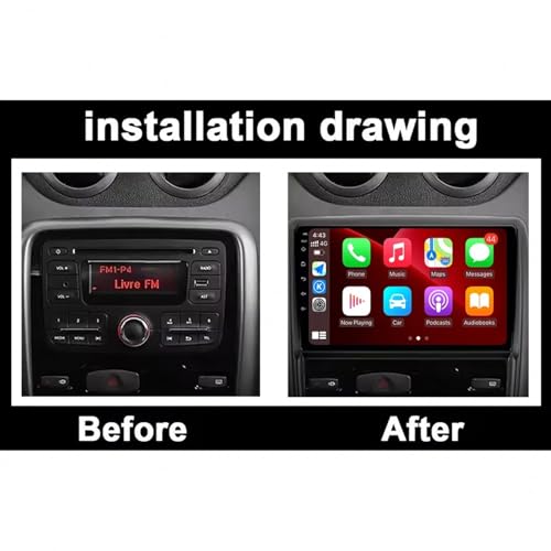 Radio Coche 2 DIN Renault Duster 2011 2012 2013 Bluetooth Mirror Link 32G 2