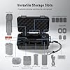 NEEWER AC022 Étui Rigide Compatible avec DJI Osmo Pocket 3 & Creator Combo Accessoires, IP67 étanche résistant aux Chocs Sac de Voyage Portable avec Inserts en Mousse sur Mesure et 17 Compartiments