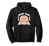 Brain Food Funny Reading Pun Gift for Book Lovers