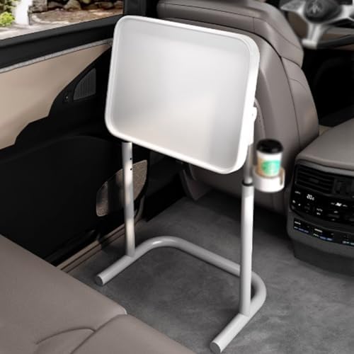 Adjustable Height RV Folding Table - Portable Dinette Table for Home & Outdoor Use, Ideal for Camping, Picnics & RV Conversions (White)