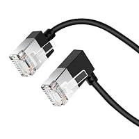 Dutevolns – Dutevolns Cat6A Ethernet Kabel 90° rechtwinklig 0.5M, 10Gbps