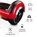 ACBK Hover Patinete Eléctrico Autoequilibrio 6,5" (Rojo)