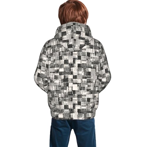 Airplane Route Kid Hoodies Boys Sweatshirts Girls Pullover with Pocket4