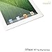 Moshi iVisor Screen Protector XT (Crystal Clear) for The New iPad 3rd & 4th Generation (Newest Model) - White(Newest Model)