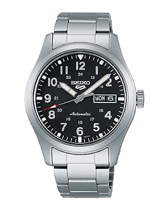 Seiko 5 Sports - Orologio 5 Sports Uomo, Argento, SRPG27K1