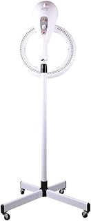 Standing Styling Hood Hair Dryer, Professional Salon Hair Color Processor with 4 Floor Wheel, Time Temperature and Height Adjustable, for Home Beauty Hairdressing