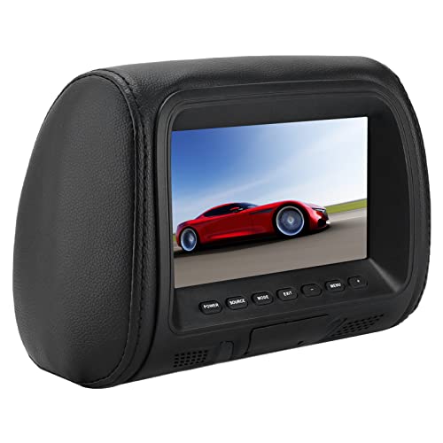 Encosto de cabeça do carro DVD Player Monitor de apoio de cabeça HD Multimídia 7 polegadas Telas de