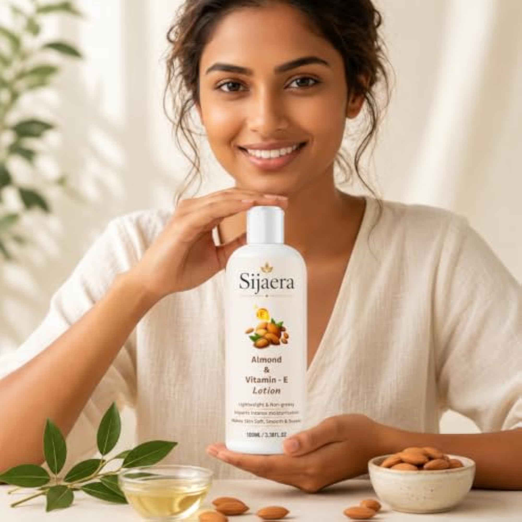 Almond & Vitamin E Body Lotion, Deep Moisturizing Daily Care